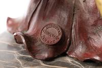 Three Continental Bronze Sculptures on Marble Bases