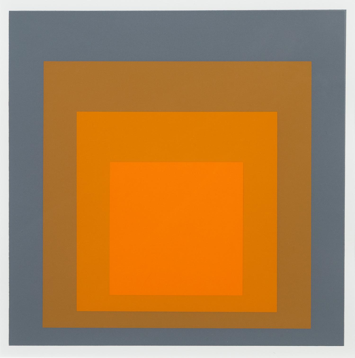 Josef Albers, (American/German, 1888-1976), Homage to the Square from Formulation: Articulation, 1972 (a pair of works)