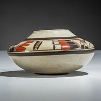 Hopi Pottery Jar, with Fred Harvey Sticker