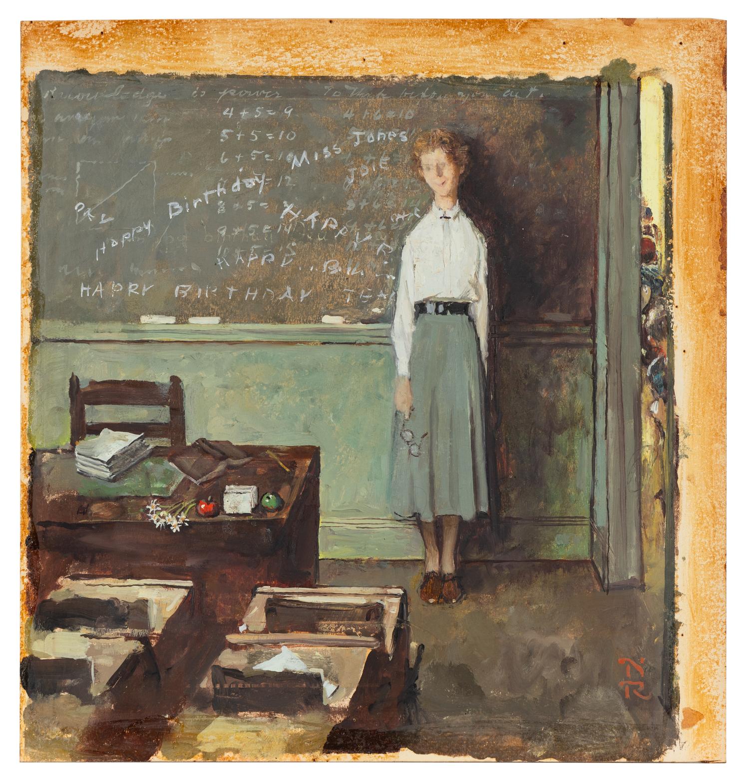 Study for Happy Birthday Miss Jones