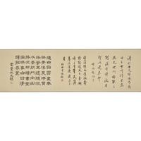 Two 'Bird and Flowers' Paintings — 唐鴻（1926-2018）及惲壽平（款）花鳥圖兩卷