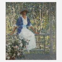 Helen Maria Turner (American, 1858–1958) The End of My Porch