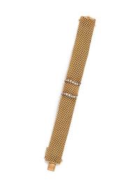 14K YELLOW GOLD AND DIAMOND SURPRISE WATCH
