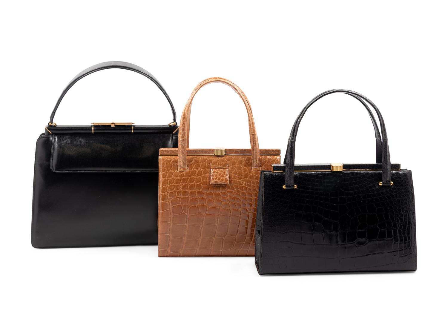 Three Lucile de Paris Handbags, 1950-70s