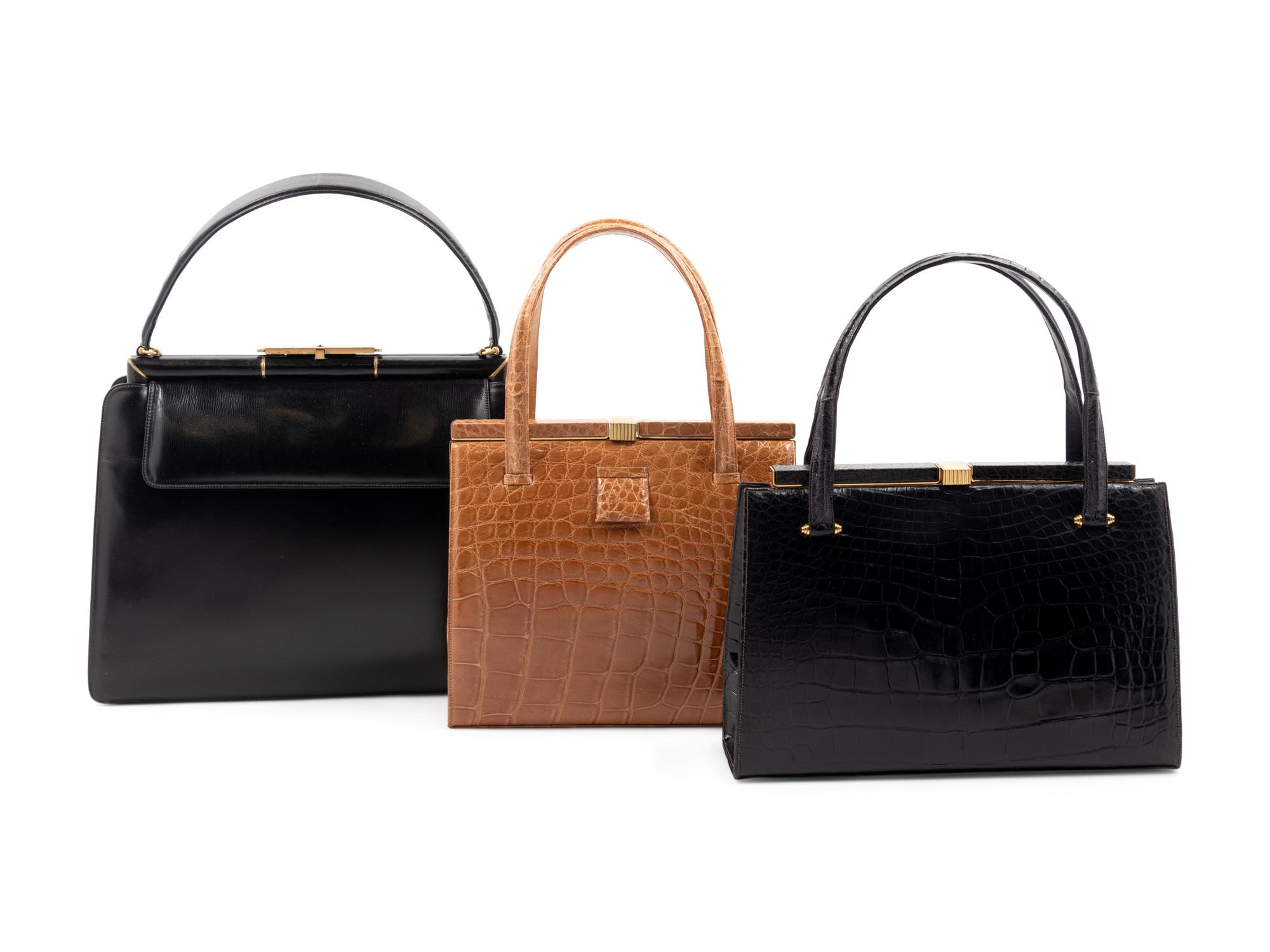 Three Lucile de Paris Handbags, 1950-70s