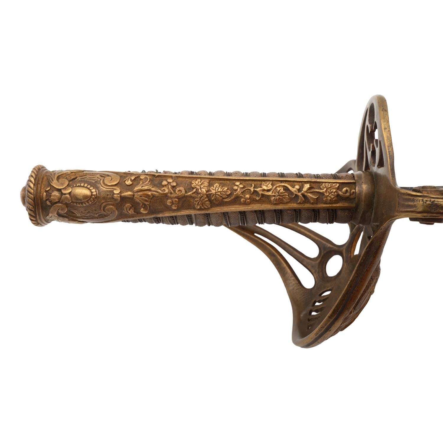 Klingenthal Combination French Hilt Non-Regulation Officer's Sword of Lt. George W. Kenney - 71st PA Volunteers aka 1st California Regiment - POW at Balls Bluff and KIA at White Oak Swamp