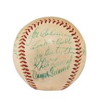 A 1953 Philadelphia Athletics Team Signed Autograph Baseball (Beckett Authentication Services)