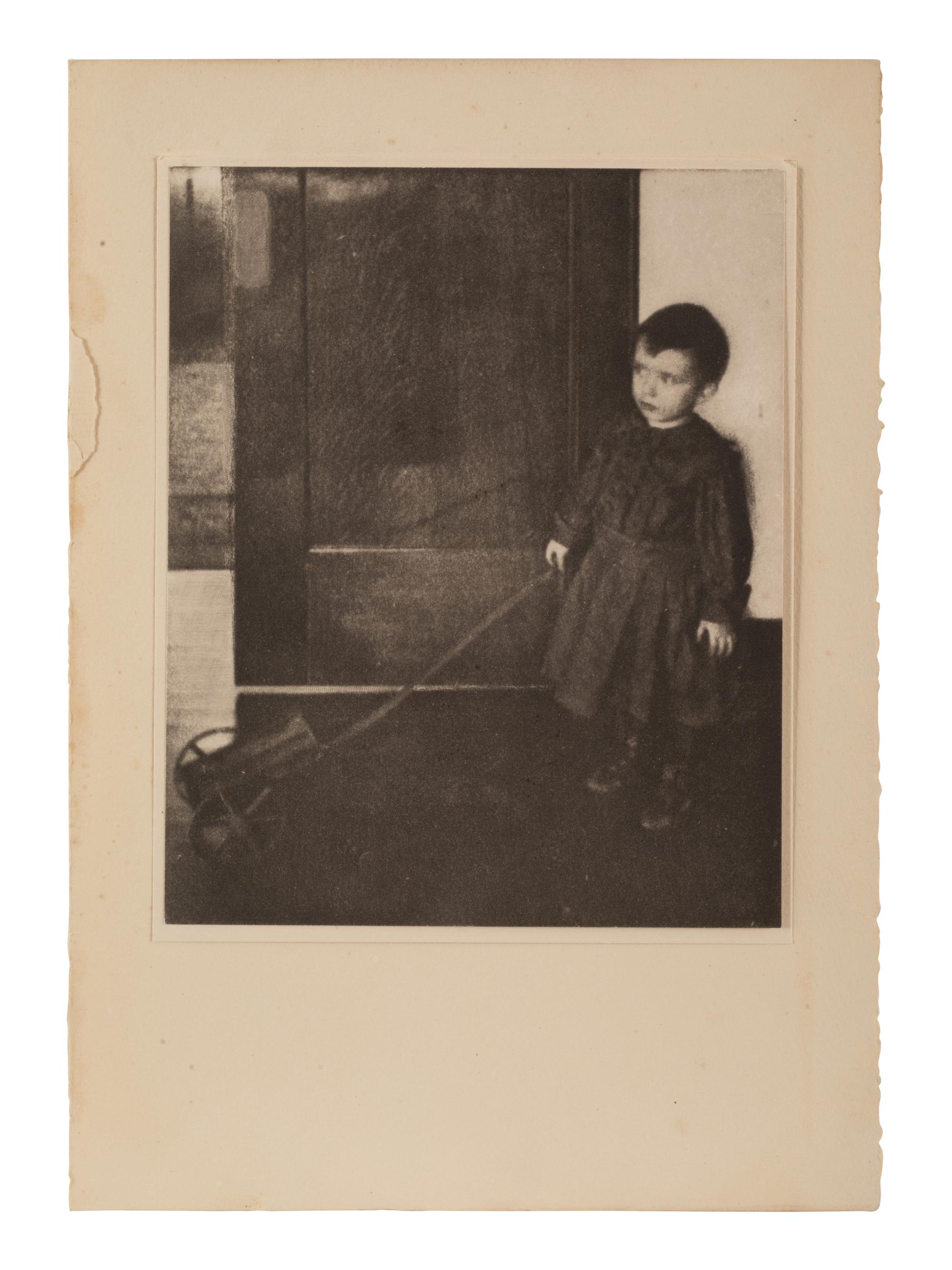 Illustration to "Eben Holden" and Boy with Wagon (two works from Camera Work), 1905-1908