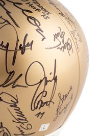 A Mike Ditka HOF Celebrity Golf Classic Multi Signed Autograph Football Helmet from The Collection of Mike Ditka