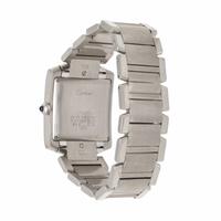 Cartier, Ref. 2302, Stainless Steel 'Tank Française' Automatic Date Watch