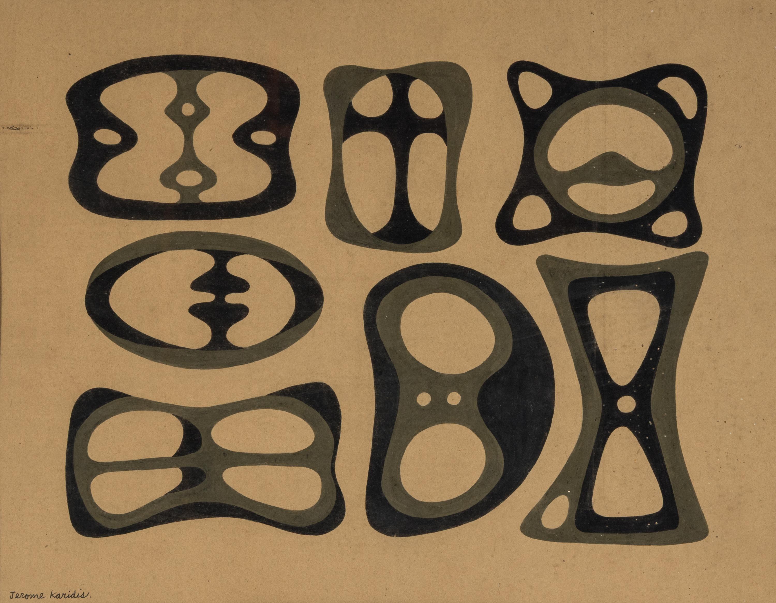Jerome Karidis (American, 1924-2010) — Seven Sculptures, 1948