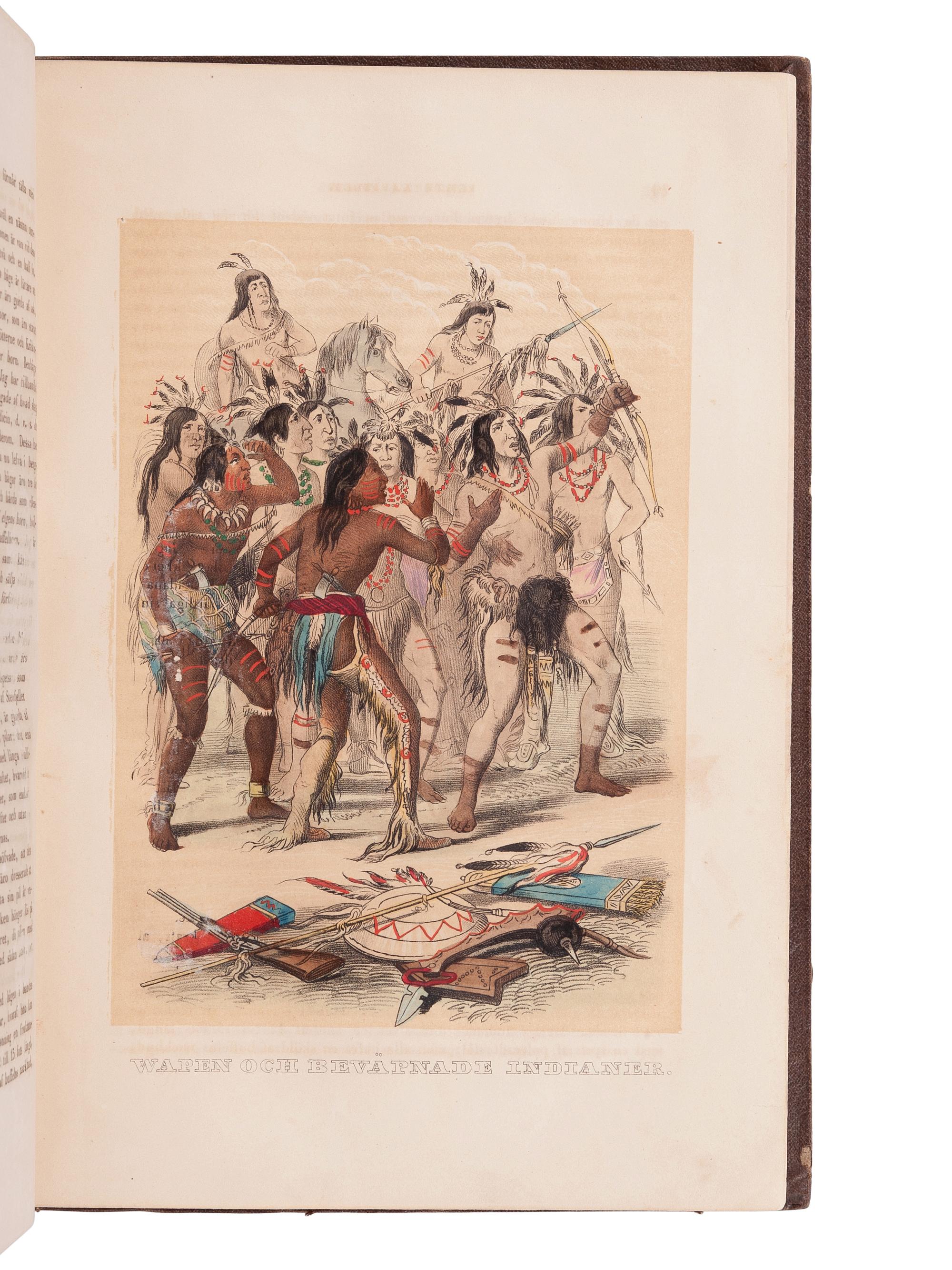CATLIN, George. Nord-Amerikas Indianer. Stockholm: P.G. Berg, 1848.