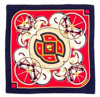 An Hermes 90cm Silk Scarf, 36" x 36".