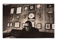 [AFRICAN AMERICANA - MUSIC & ENTERTAINMENT]. RAY, Bill (1936-2020), photographer. Silver gelatin photograph of Ray Charles. Life Magazine , 3 May 1966.