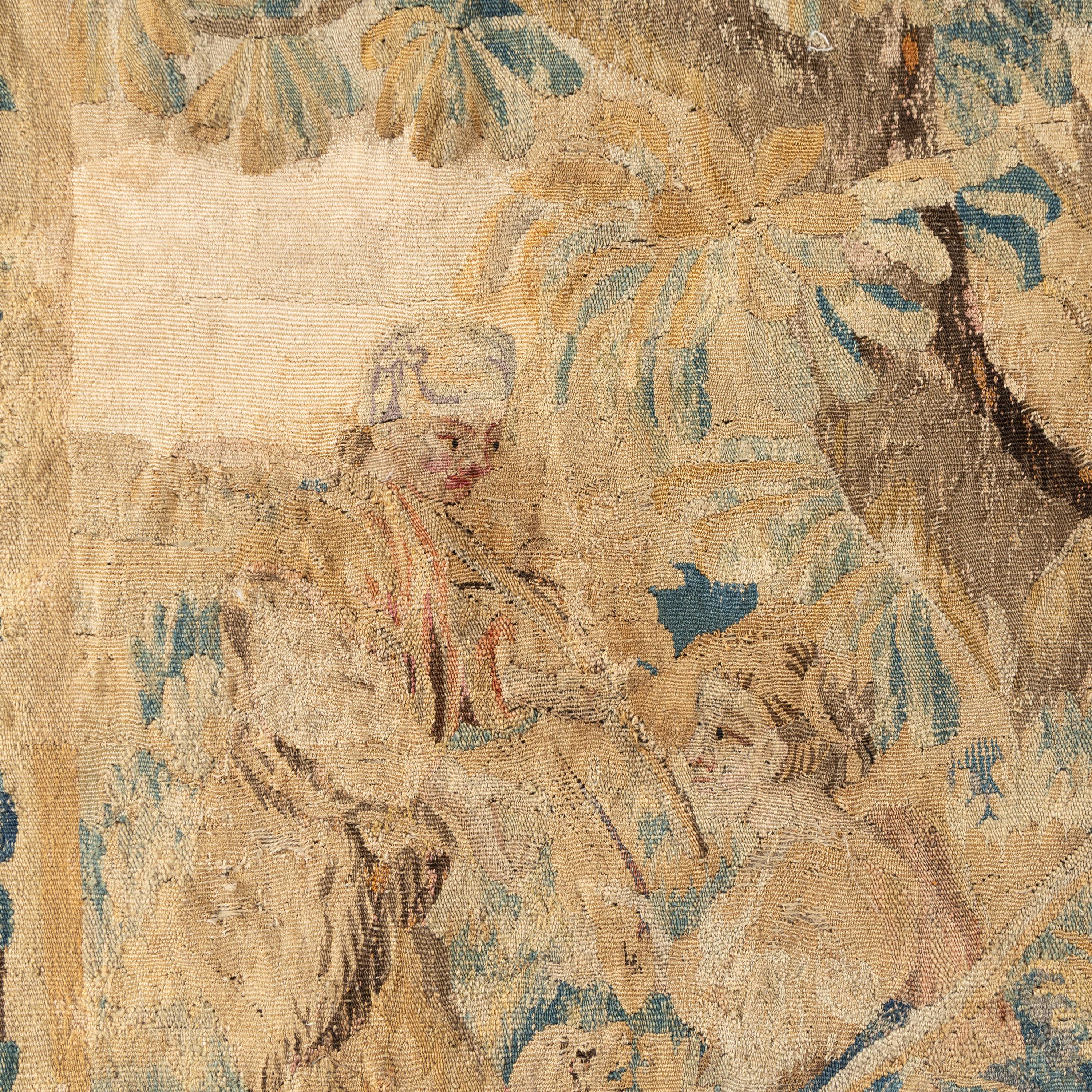 A Flemish Pastoral Tapestry