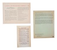 [CIVIL RIGHTS]. A group of 3 pamphlets addressing Civil Rights and discrimination, comprising: