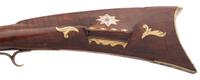 Highly Adorned Lehigh Valley Flintlock Rifle Attributed to Adam Knutz