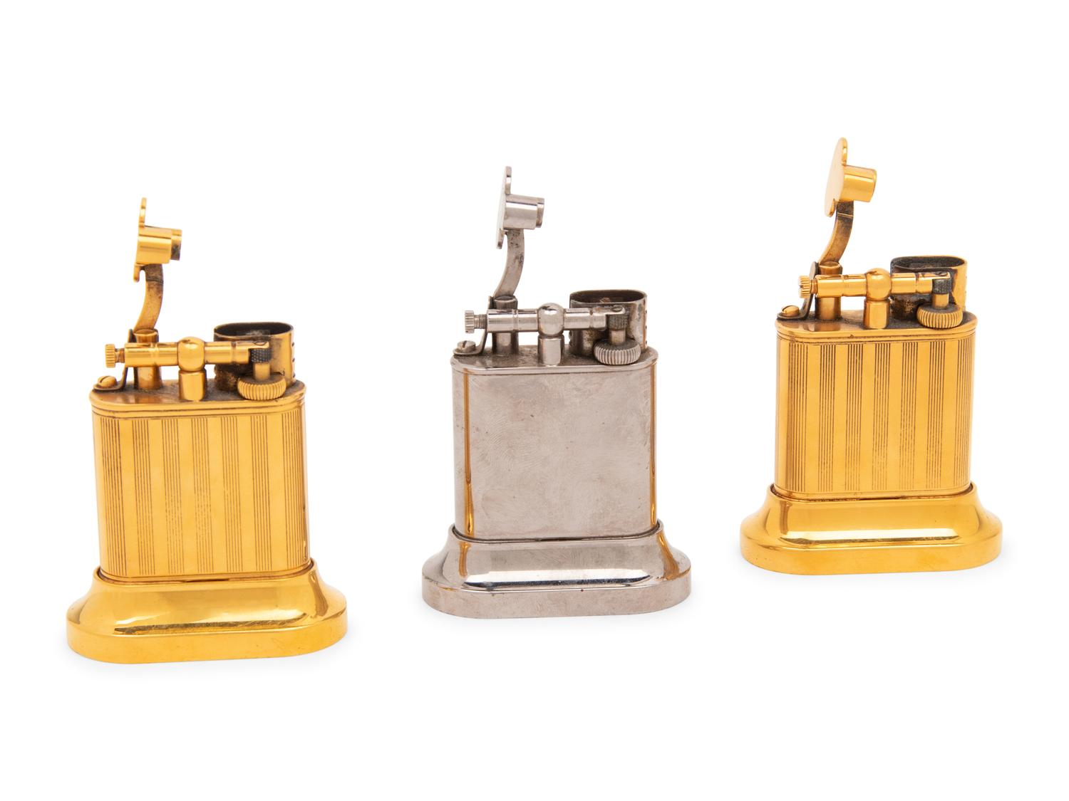 Dunhill, Three Table Lighters
