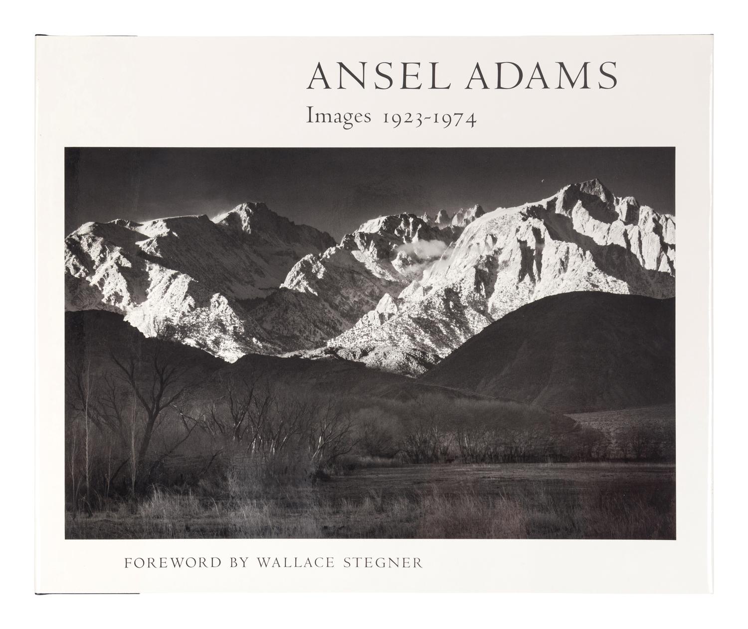 [ARTISTS BOOK]. ADAMS, Ansel (1902-1984). Images 1923-1974 . Boston: New York Graphic Society, 1974.