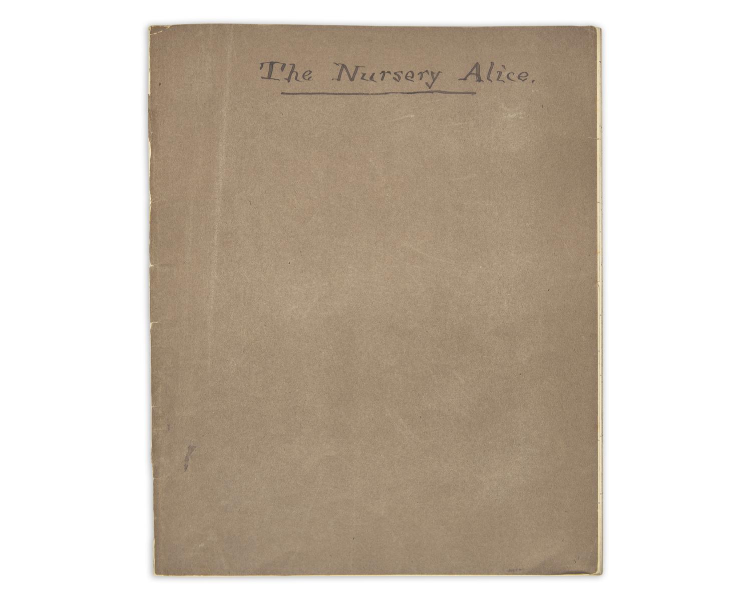 Carroll, Lewis (Charles Lutwidge Dodgson) Autograph Register Listing Recipients of Presentation Copies of "The Nursery Alice"