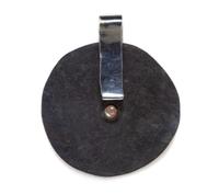 A Patinated Bronze and Mother-of-Pearl Kinetic Pendant, Herve Van der Straeten,