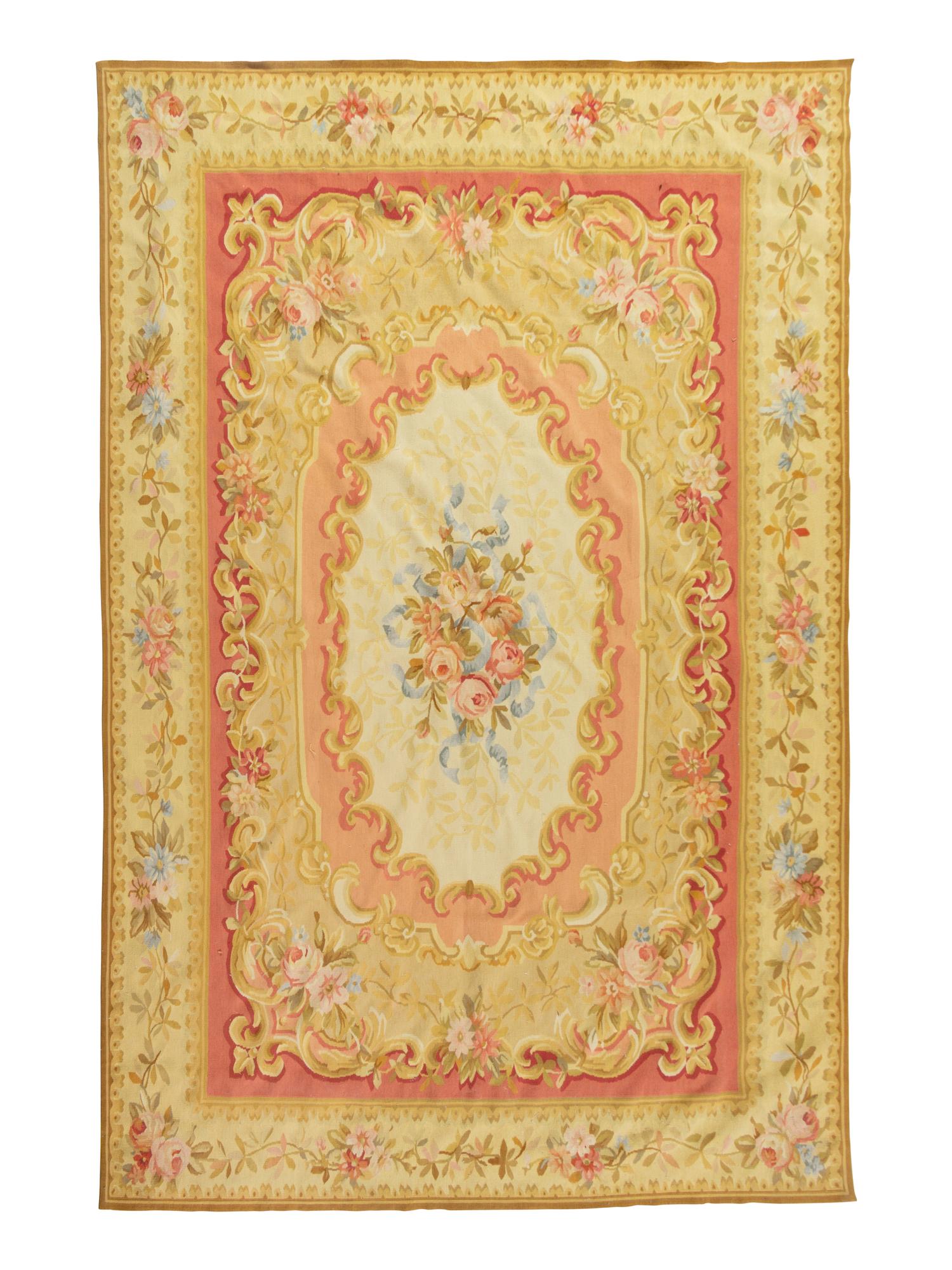 An Aubusson Wool Rug