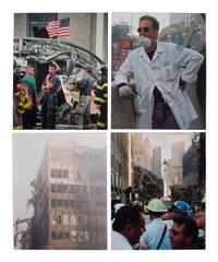 [20TH CENTURY]. Large collection of photographs documenting the aftermath of September 11, 2001.
