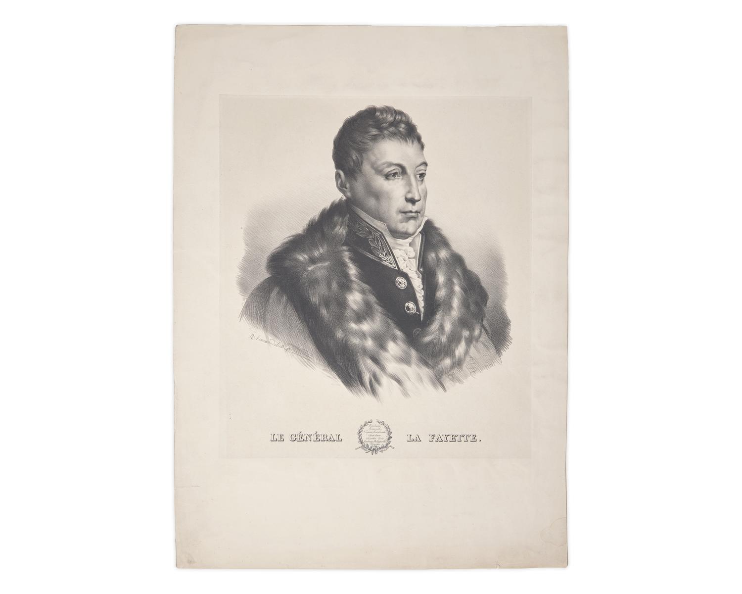 [Americana] [Lafayette, Marquis de] Hennon-Dubois, Romulus Antoine. Le General La Fayette