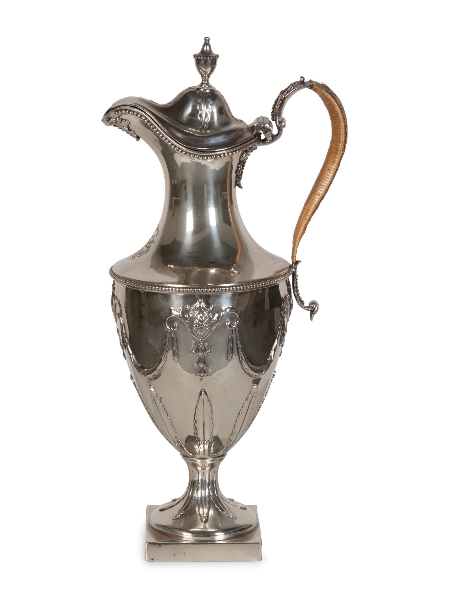 A George III Silver Ewer