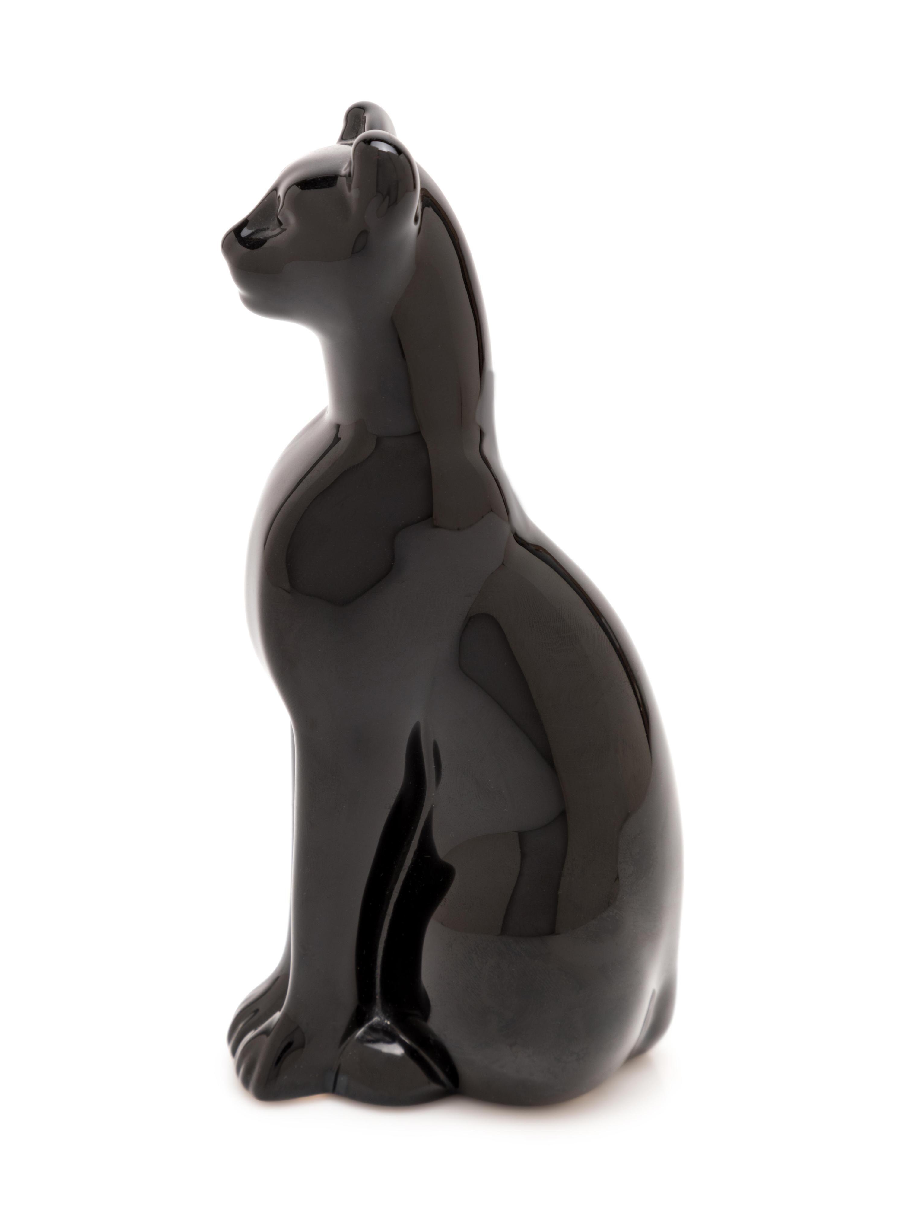 Black Cheetah Figure