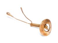 An Antique 14 Karat Yellow Gold Pessary,