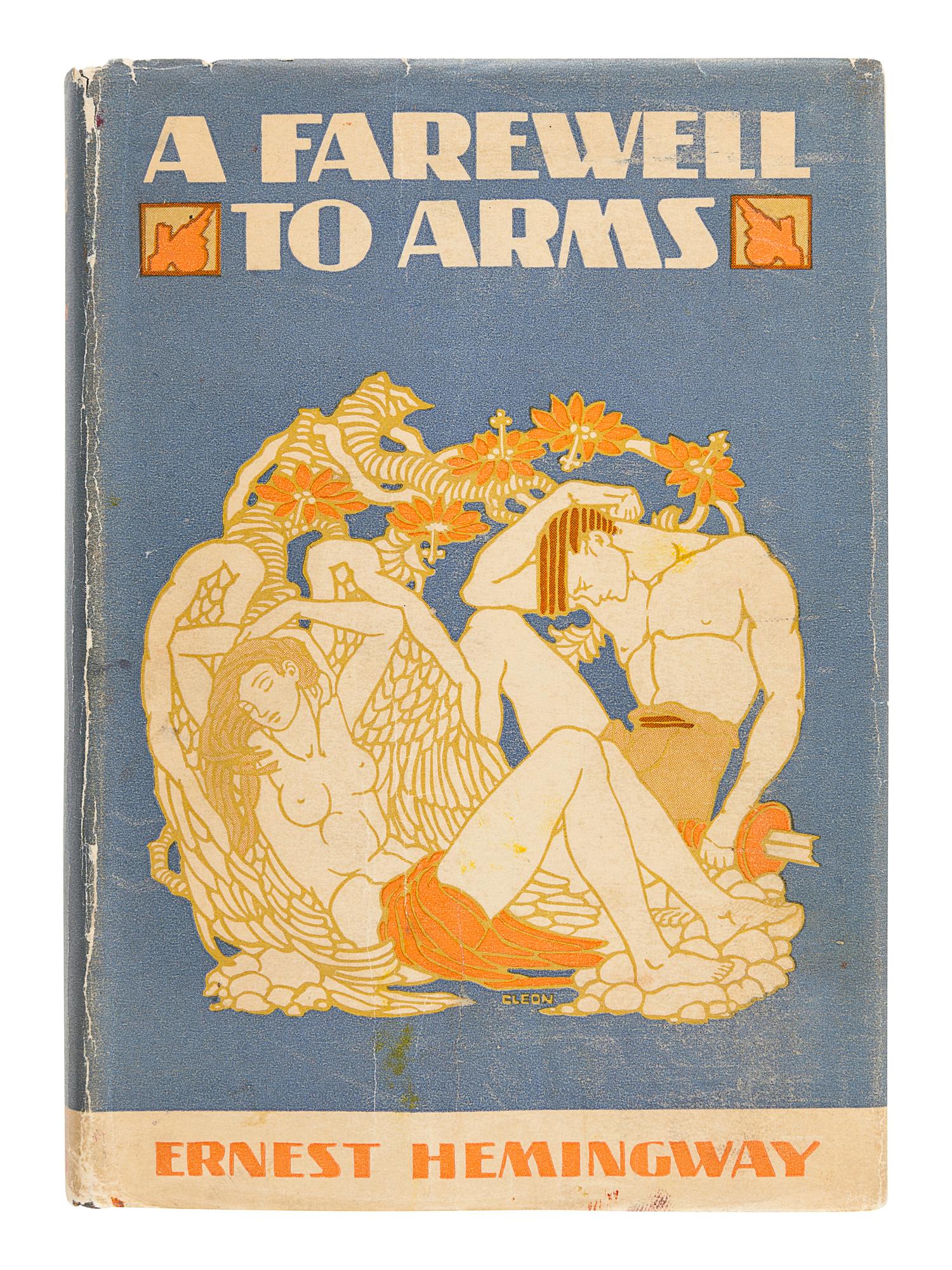 HEMINGWAY, Ernest (1899-1961). A Farewell To Arms. New York: Charles Scribner's Sons, 1929 .