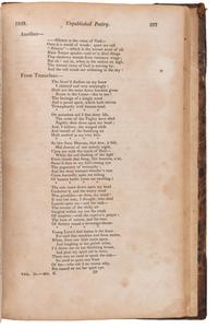 [POE, Edgar Allan (1809-1849)]. [Review of "Fairyland"] pp. 168. -- [Review of "Al Aaraaf" and "Tamerlane"] pp. 295-298. In: The Yankee; and Boston Literary Gazette. No. 79. New Series. John NEAL, editor. N.p.: N.p., July 1829 - November 1829.