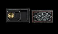 Two Japanese and Korean Lacquer Writing Boxes