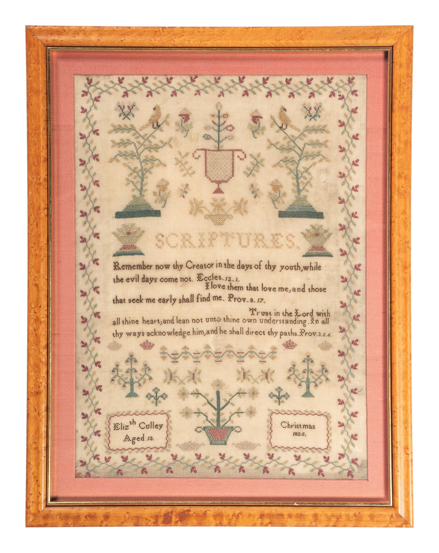 A Needlework Sampler