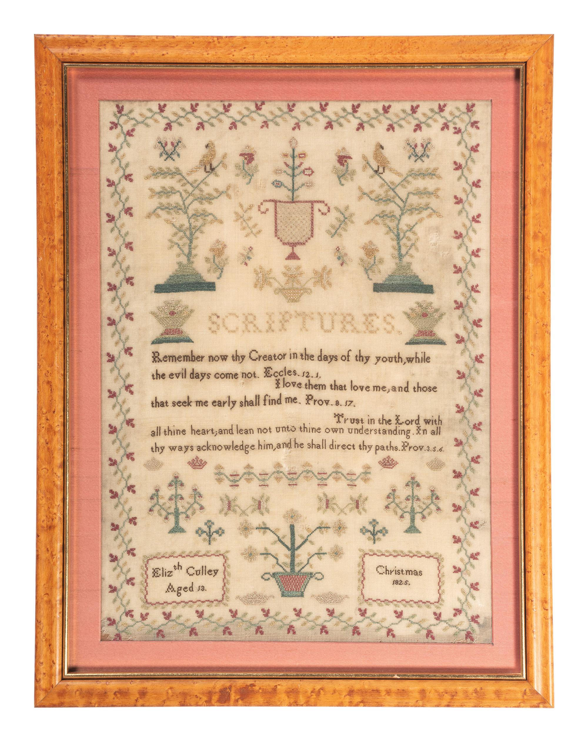 A Needlework Sampler