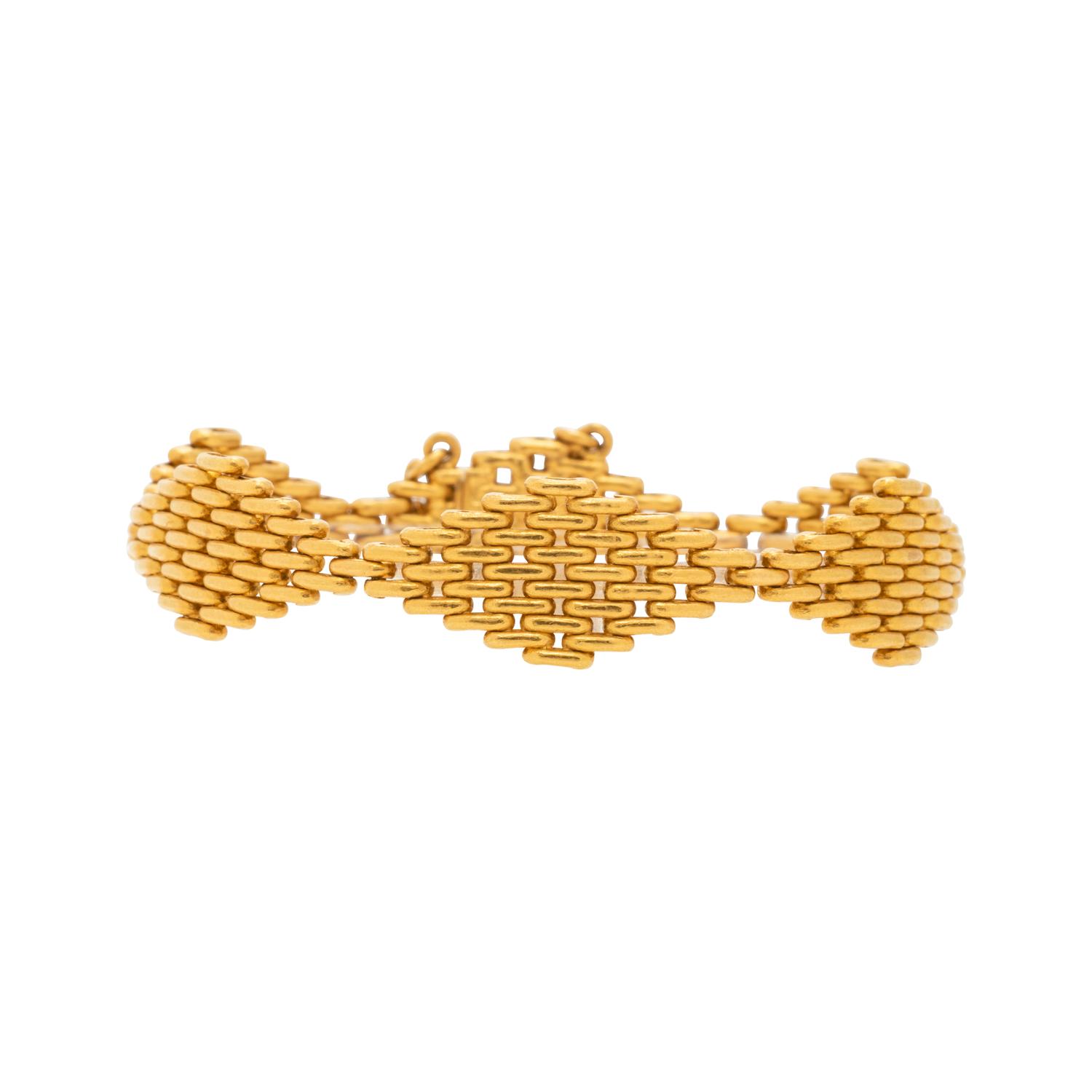 YELLOW GOLD BRACELET