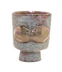 Beatrice Wood, (American, 1893-1998), Footed vessel