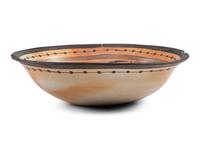 Polychrome Pottery Dish