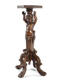 A Venetian Style Carved Figural Table