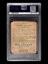 A Jimmy Wilson 1933 Goudey Card No. 37 (PSA 2 GOOD)