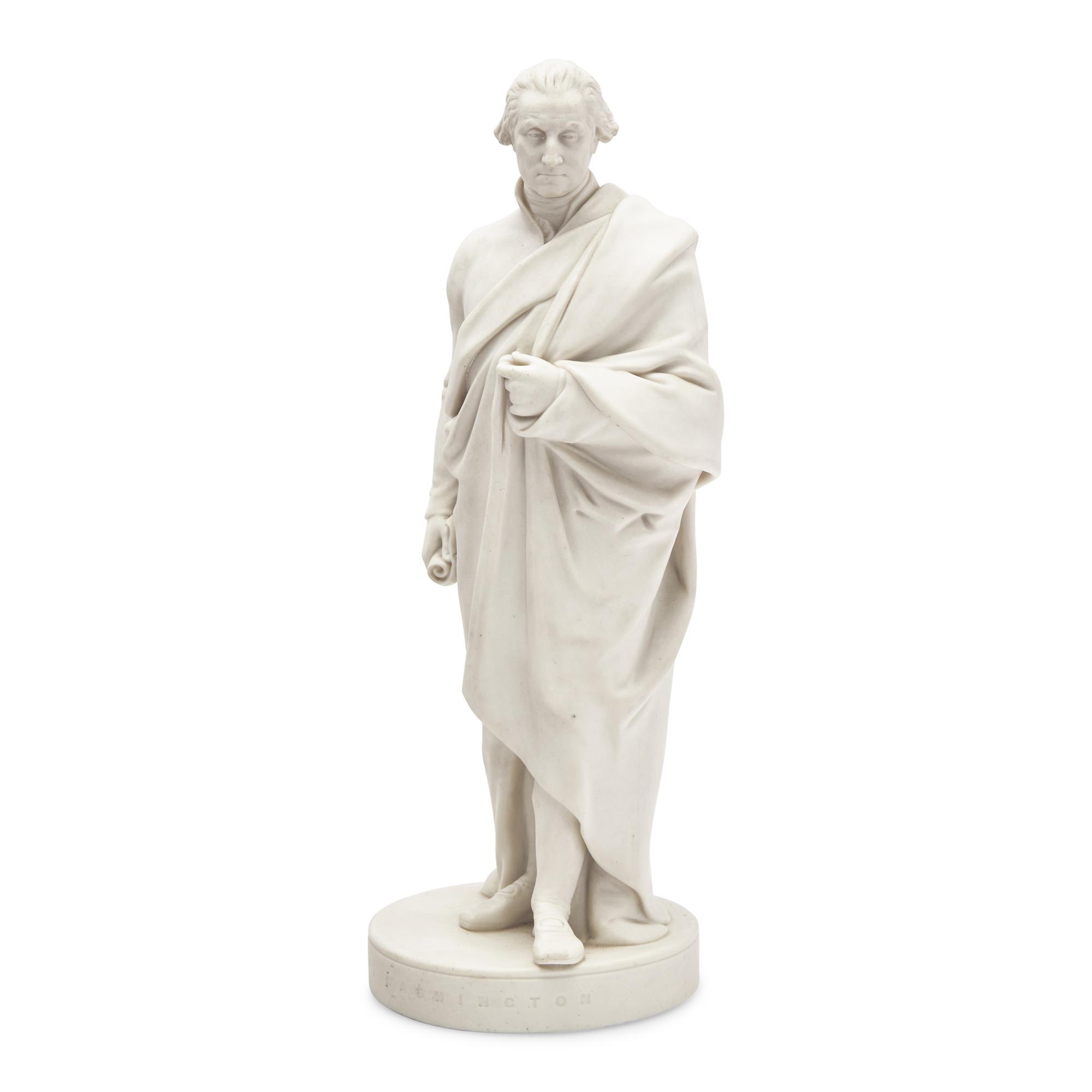 A Parianware Figure of George Washington