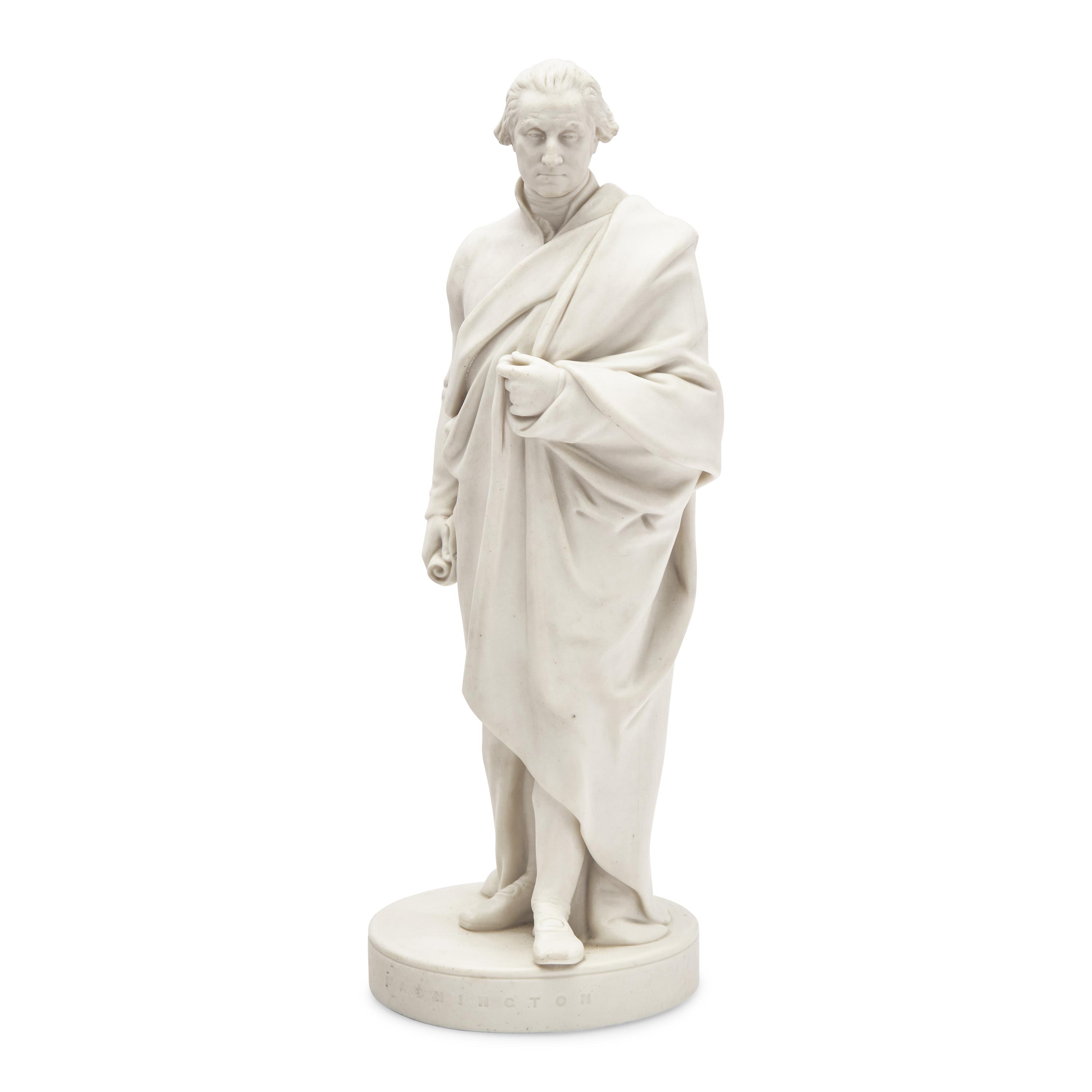 A Parianware Figure of George Washington