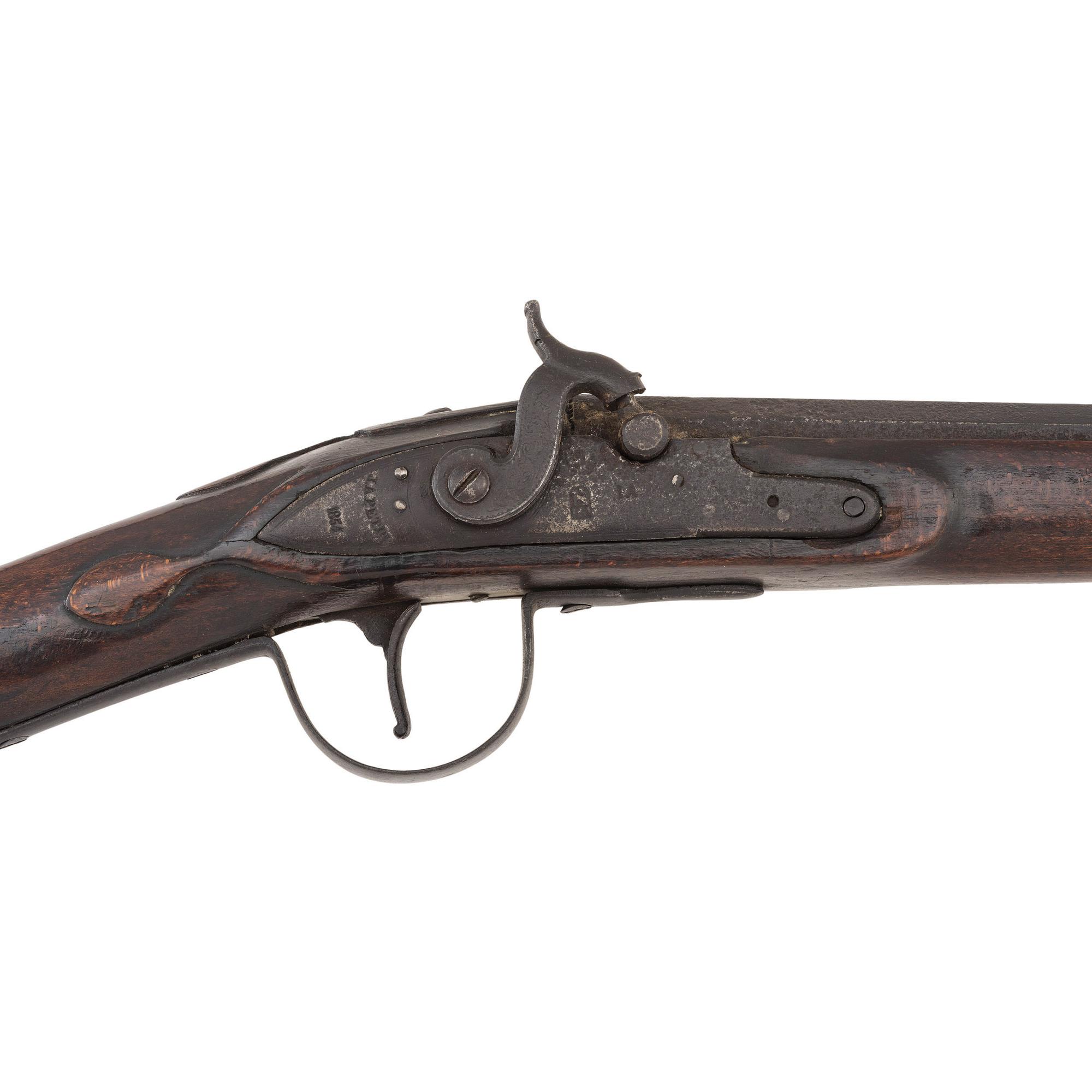 Percussion Altered Northwest Trade Gun by J.A. Petry