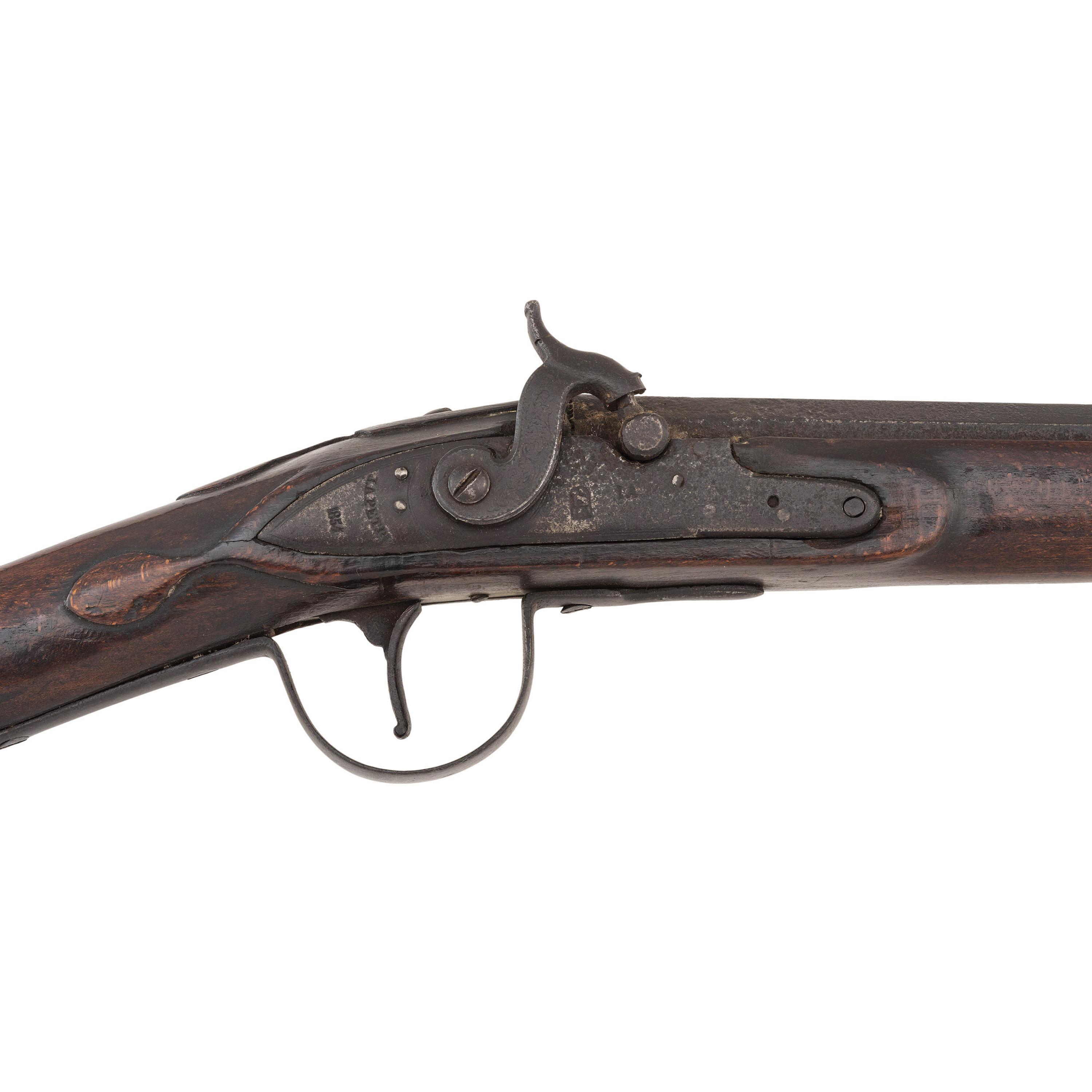 Percussion Altered Northwest Trade Gun by J.A. Petry