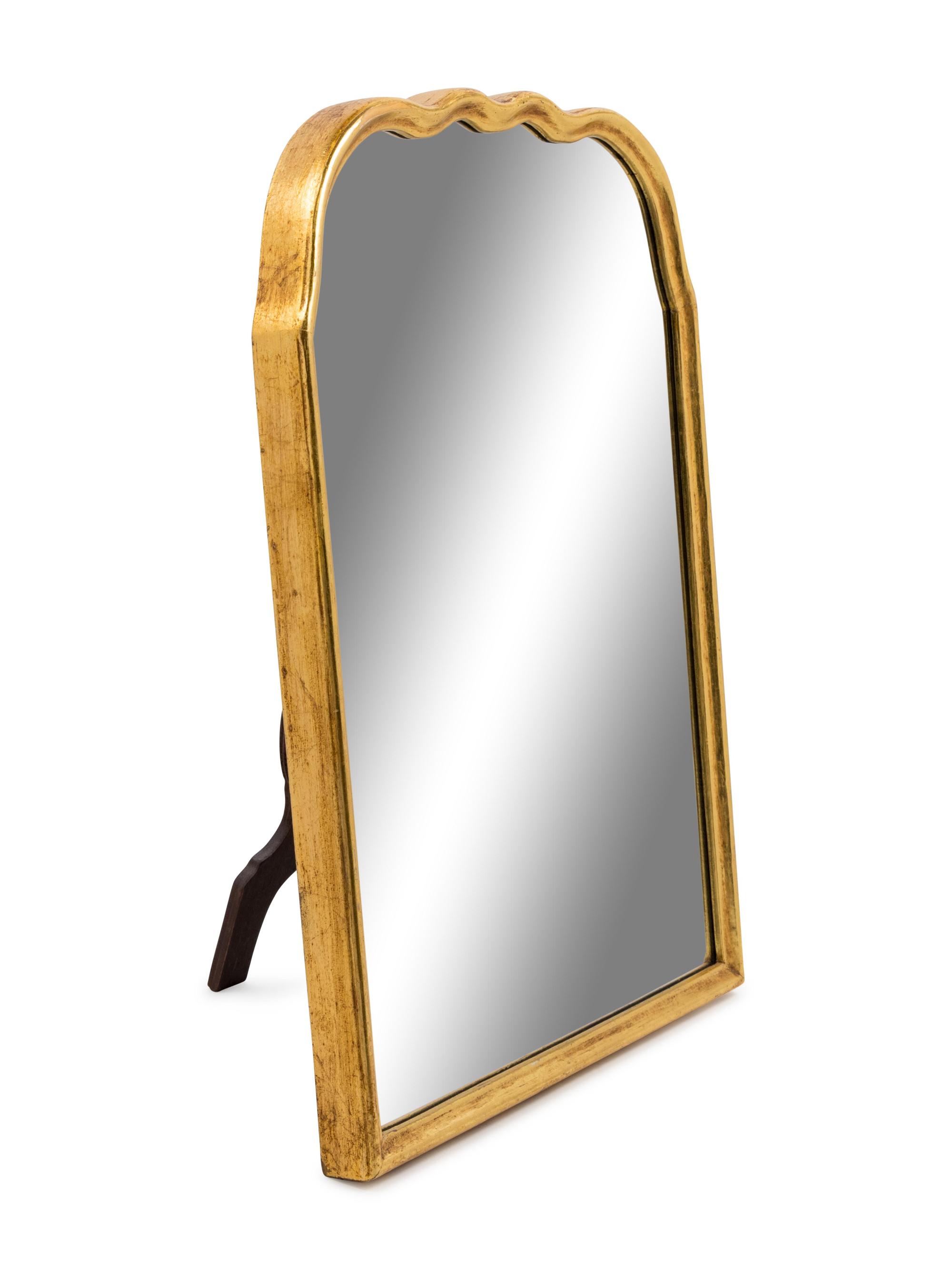 A Queen Anne Style Giltwood Mirror
