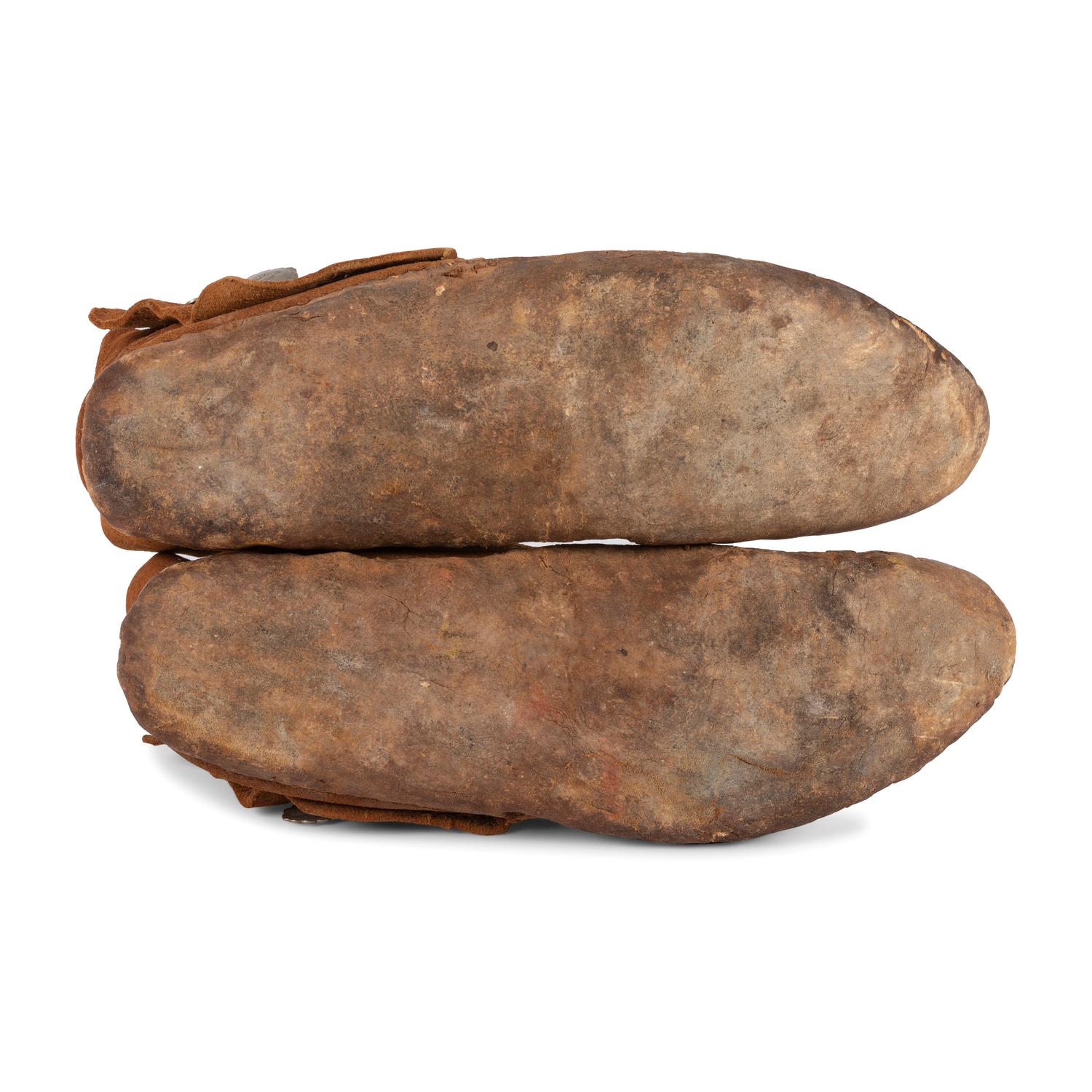 Navajo Hide Moccasins