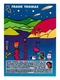 A Group of 7 Signed 1997 Topps Gallery Peter Max Baseball Cards,