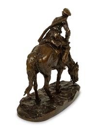 A Cossack on a Drinking Horse, Later Cast After the Model