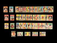 A Shoebox Collection of Over 150 1959 Topps Baseball Cards Including Mickey Mantle and Multiple Hall of Famers,